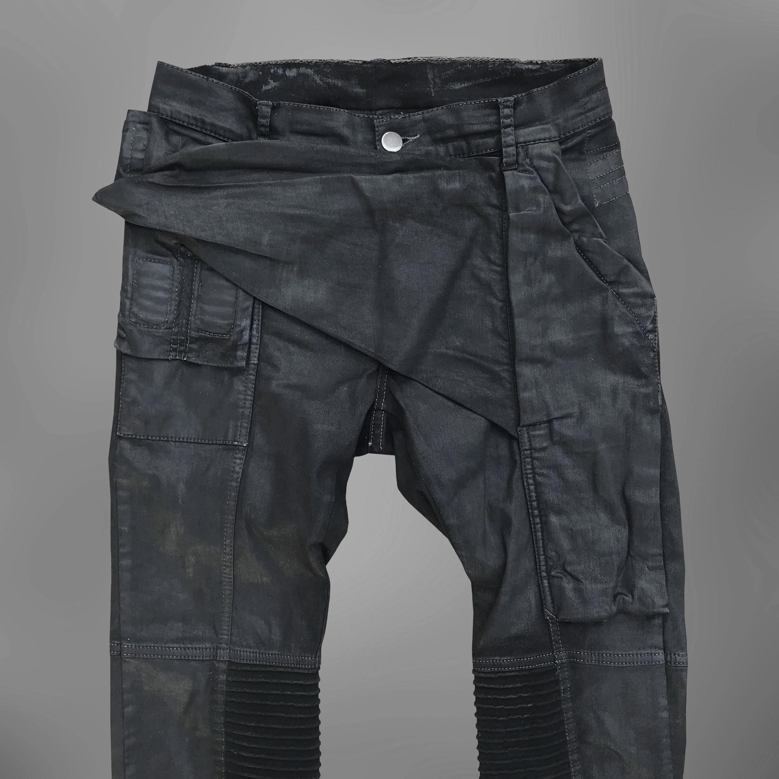 パンツ Rick owens memphis jeans Rick Owens DRKSHDW FW16 Black Matte Memphis Jeans | eBay
